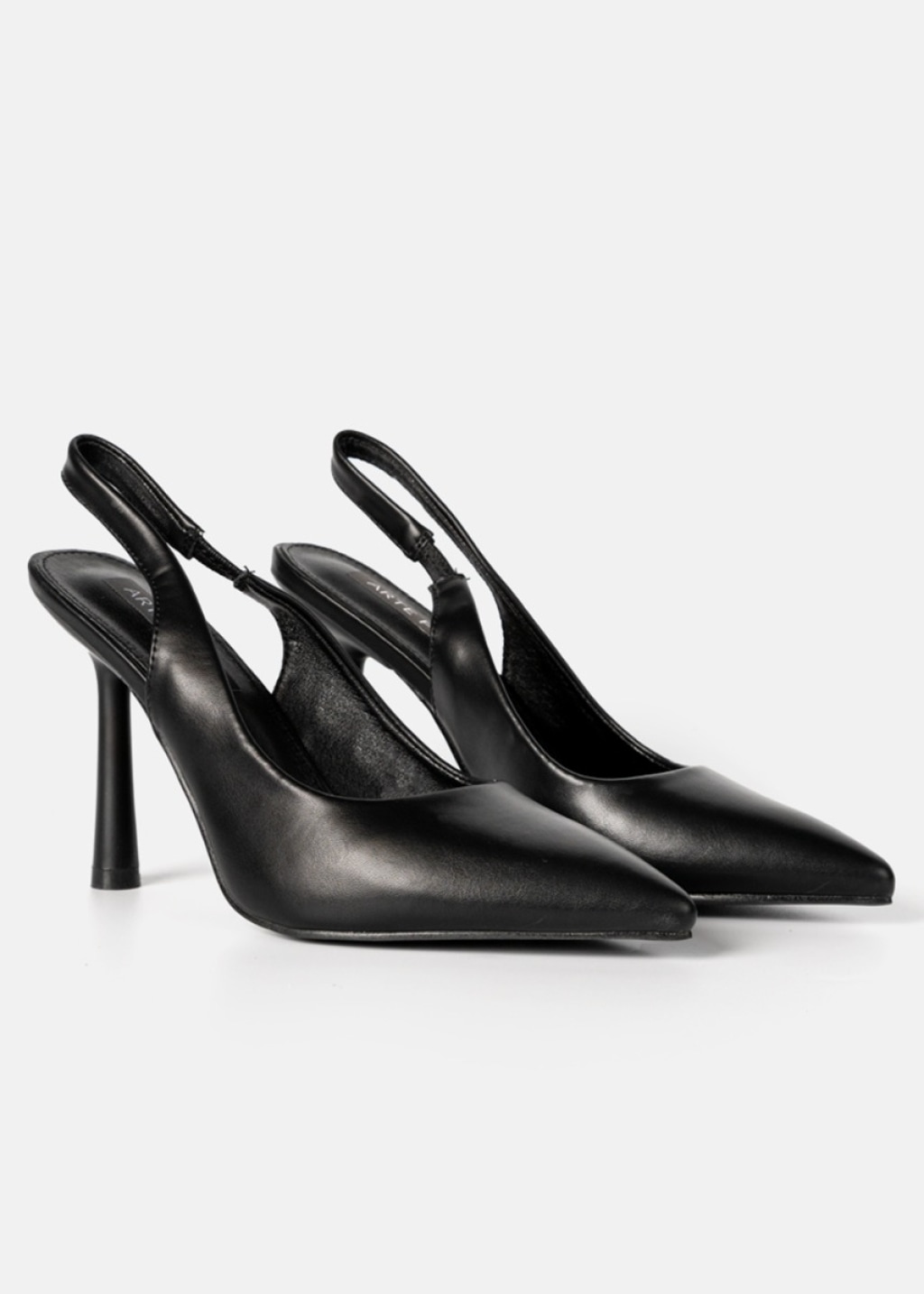 ARTE PIEDI Naila Slingback Γόβες Μυτερές ΜΑΥΡΟ 01937