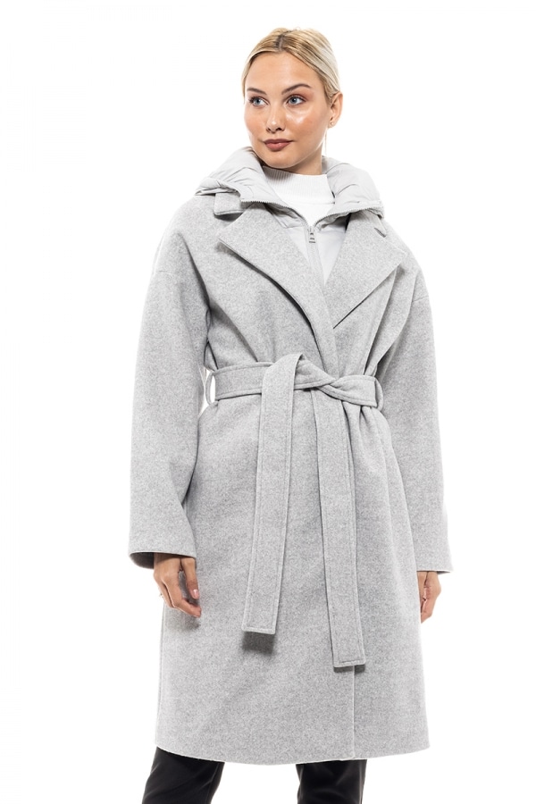 Γυναικεία Παλτό με Κουκούλα Online - Κορυφαία προϊόντα για Γυναικεία Ρούχα  χρώματος ΓΚΡΙ | Outfit.gr