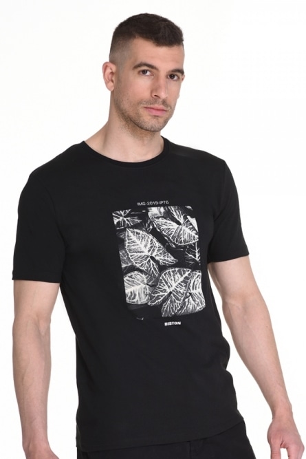 ΑΝΔΡΙΚΑ  ΜΠΛΟΥΖΕΣ-ΦΟΥΤΕΡ-ΠΛΕ Biston fashion ανδρικό t-shirt