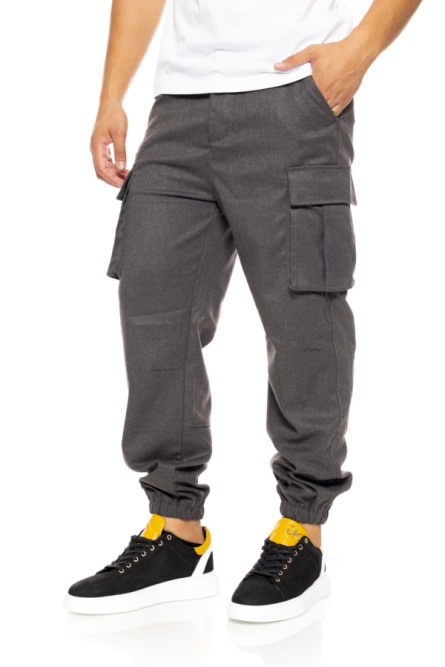 Biston fashion ανδρικό cargo παντελόνι