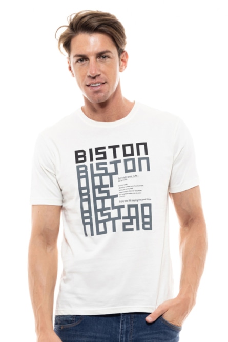 Biston fashion ανδρικό t-shirt