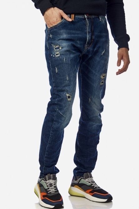 Brokers Ανδρικό Blue Jean Παντελόνι Arc Fit