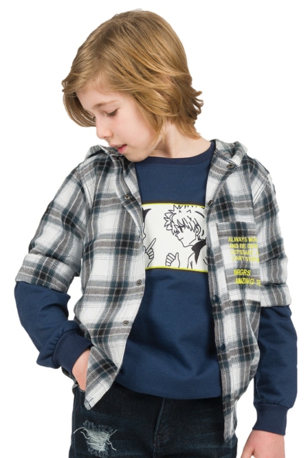 Energiers Φούτερ μπλούζα με τύπωμα για αγόρι