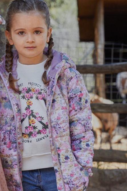 Energiers Μπλούζα φούτερ με τύπωμα για κορίτσι