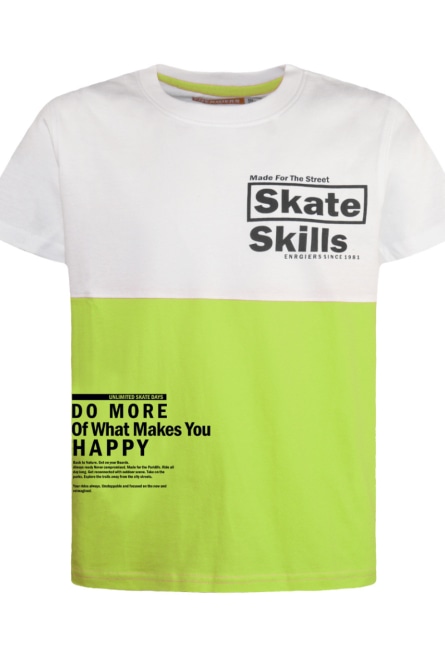 Energiers Βαμβακερή μακό μπλούζα τύπωμα Skate Skills