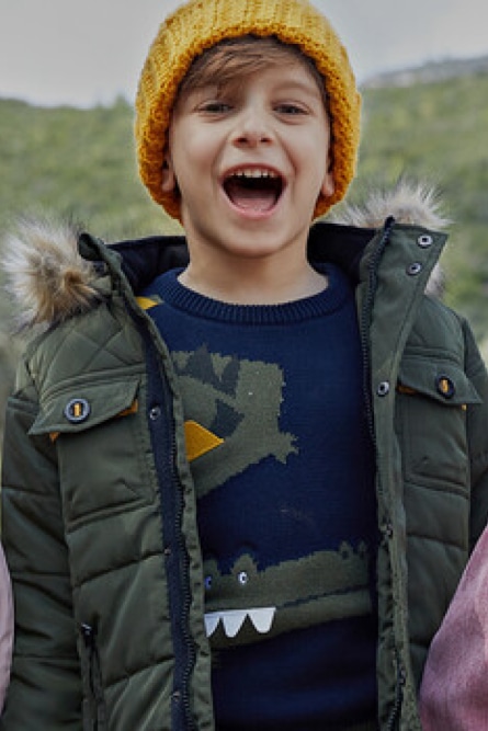 Energiers Βαμβακερό πουλόβερ με σχέδιο  για αγόρι
