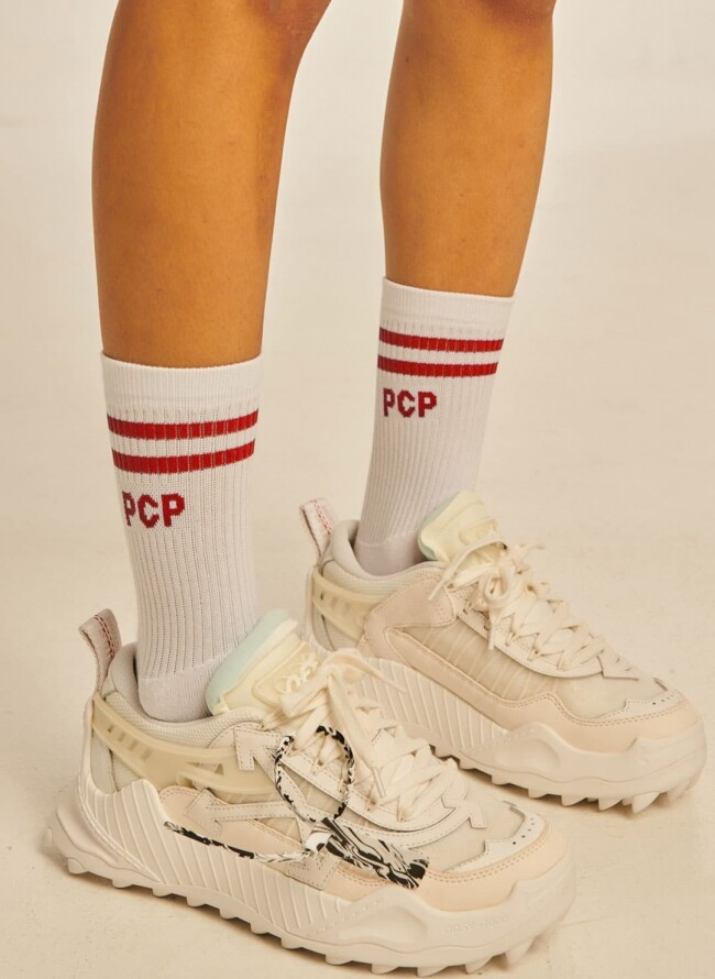 PCP Unisex Κάλτσες Κόκκινες