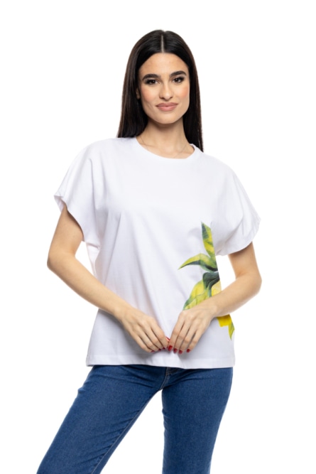 S' Γυναικείο t-shirt με τύπωμα ''LEMON''