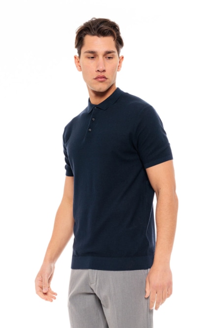 Smart fashion ανδρικό πλεκτό polo