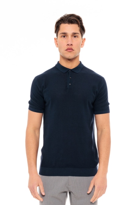 Smart fashion ανδρικό πλεκτό polo