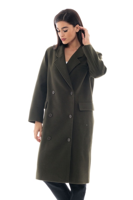 ΠΡΑΣΙΝΟ Splendid fashion γυναικείο μακρύ παλτό - 48-101-014-010-S | Boogie