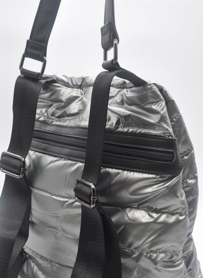 ΑΣΗΜΙ Τσάντα backpack καπιτονέ - 19-114-006 | Boogie